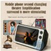 Phone Screen Magnifier - Phone Holder - Wood Effect - 12" Screen - Image 3