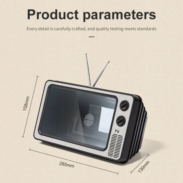 12 Inch Phone Screen Magnifier Enlarged Expand Stand Phone Holder HD Video Amplifier Eyes Protection Retro TV Box For Iphone - Image 6